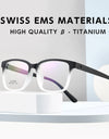Ultralight 9g Flexible TR90 Optical Prescription Eyeglasses Frames For Men and Women Blue Light Blocking Reading