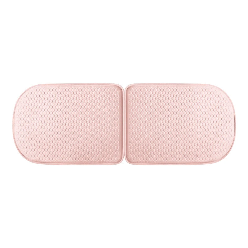 Summer Car Seat Covers TPE Cold Gel Seat Pad 3D Honeycomb Cool Seat Cushion Anti-Slip Auto Seat Covers Cooling Seat Mat