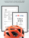 Cycling Helmet for Adults Adjustable Mountain Road Bike Helmet Breathable Intergrally-molded Head Safety Bicycle Helmet