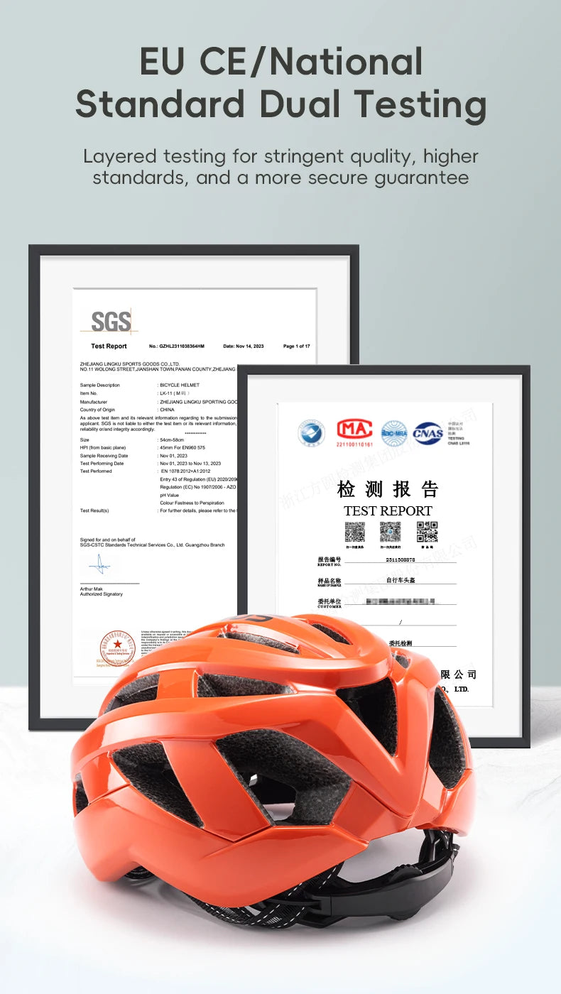Cycling Helmet for Adults Adjustable Mountain Road Bike Helmet Breathable Intergrally-molded Head Bicycle Helmet
