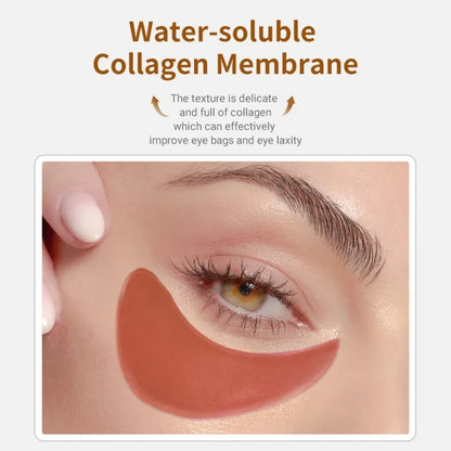 Collagen Eye Patches 60Pcs Eye Bags Removal Wrinkles Dark Circles Patches Retinol VC Eyes Pads Sleep Face Mask Skin Care