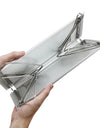 Mini Folding Table Portable Pop-Up Outdoor Picnic Table Ultralight  Aluminum Alloy Tea Coffee Table for Family Camping