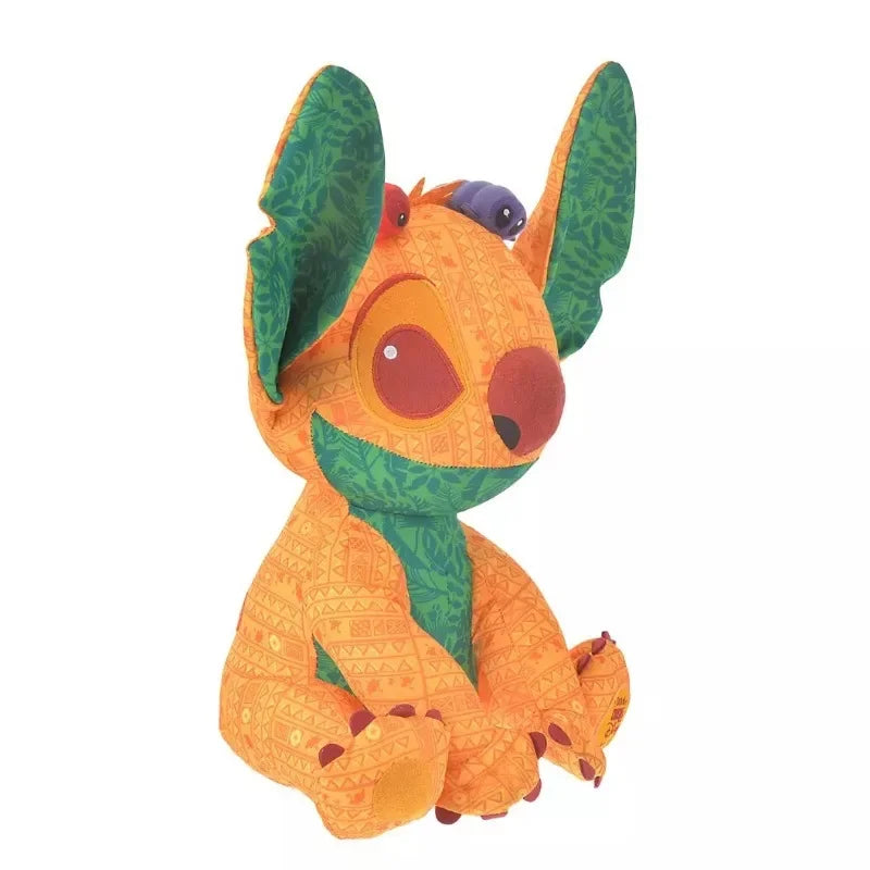 Cartoon Lilo & Stitch 2024 Limited Edition Stitch Rose Doll Plush Toy Kawaii Comfort Doll Birthday Gift for Girls Genuine Disney