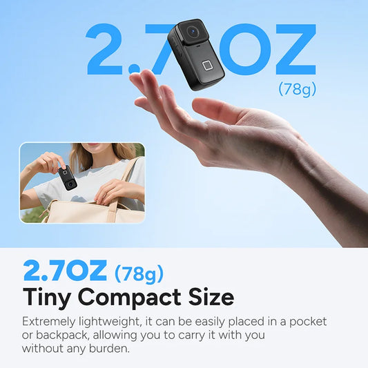 SJCAM C200 Pro 4K Action Camera 6 Axis Stabilization Touch Screen 135 Degree Wide Angle Waterproof Sports Vlog Camera