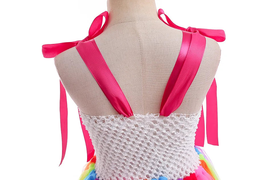 Candy Princess Costume Dress with Candy Headdress and Lollipop Accessories