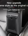 Magnetic Center Console Hidden Storage Box For Tesla Model 3 Y Armrest Hidden Organizer For Tesla Hidden Storage Box Accessory