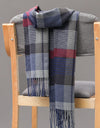 Classic lattice men soft shawl plaid scarves shawl wraps shawl neckerchief headband muffler