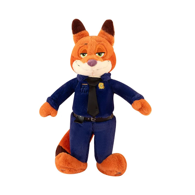 Kawaii Judy Hopps Plush Toy Nick Wilde Stuffed Doll From Zootopia Cute Rabbit Fox Doll Kids Birthday Xmas Gift for Children