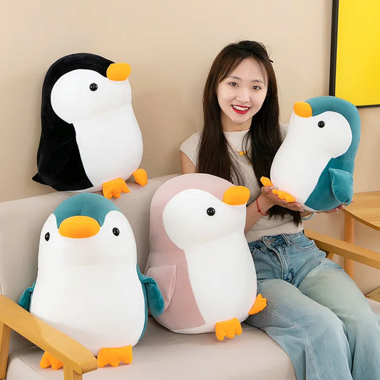 Kawaii Penguin Plush Toy Soft Stuffed Doll Sleep Companion