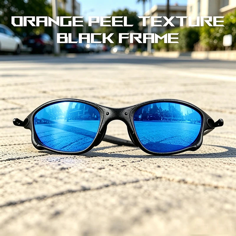 Polarized Metal Sport Cycling Sunglasses