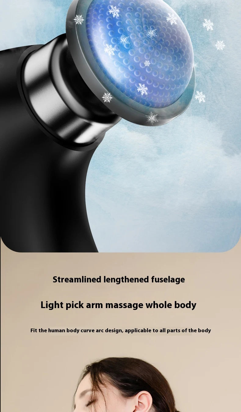 Foldable Massage  Deep Tissue with Heat & Cold Head Adjustable Angles Portable Percussion Back Massager for Muscle Neck Body