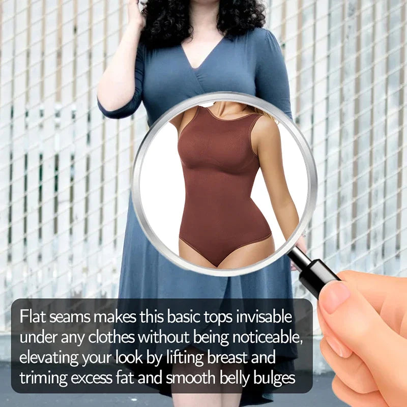 Women Backless Tank Bodysuit Shapewear – Tummy Control & Butt Lifter