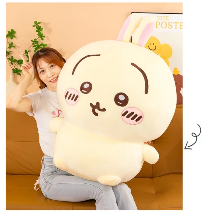 Cute Rabbit Bear Character Plush Toy Soft Pillow Cushion