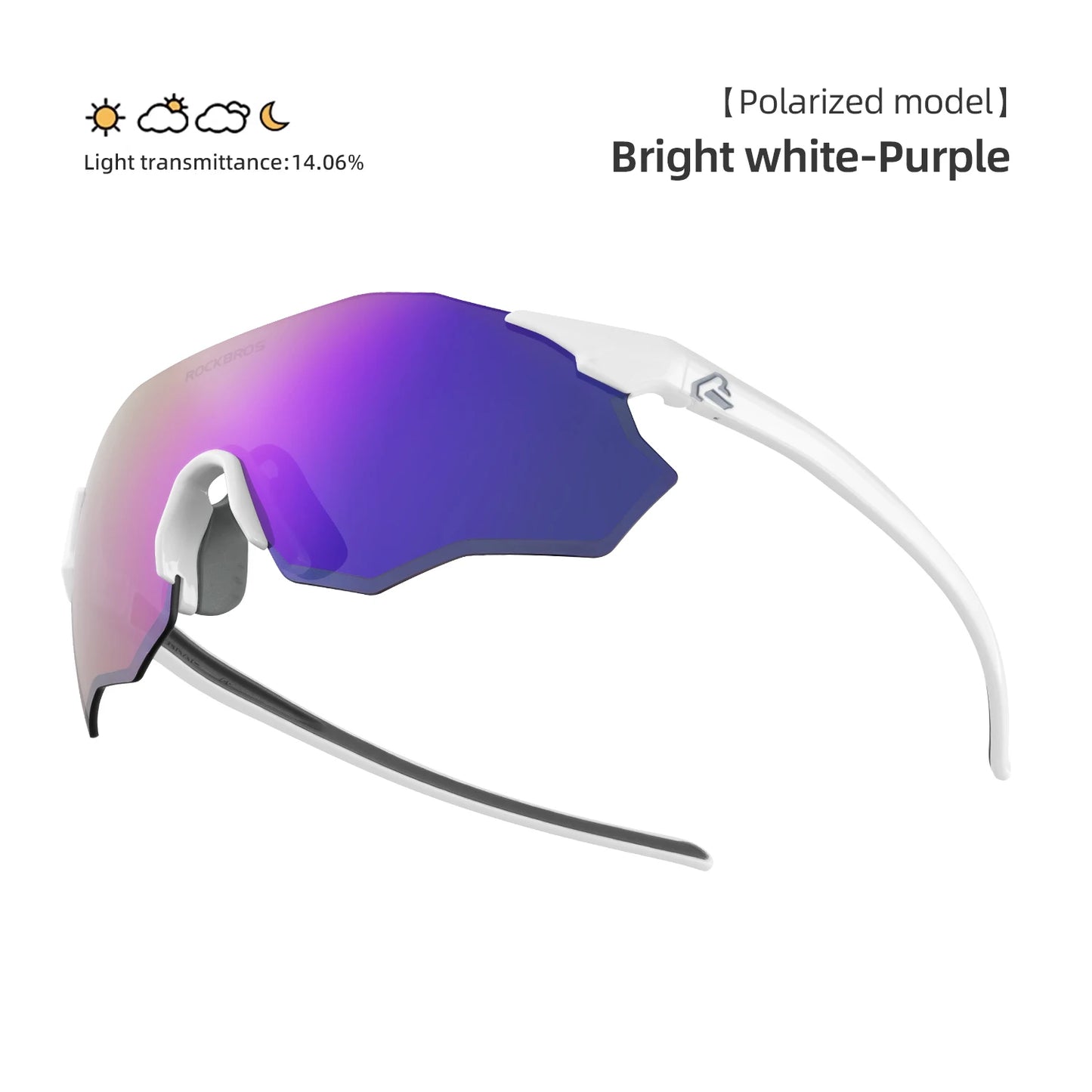 Bicycle Glasses Photochromic / Polarized Lens Bike Sunglasses UV400 Sun Protection MTB Road Cycling Goggle Eyewear