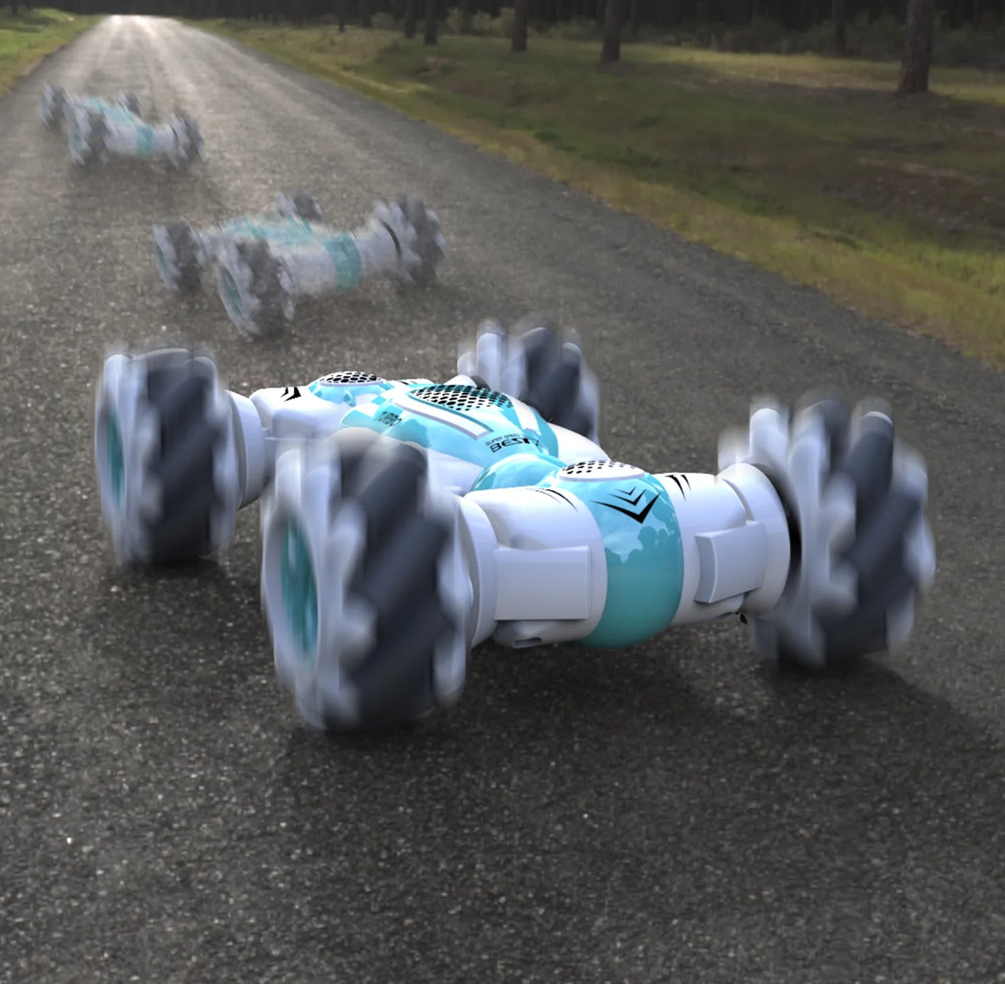 Gesture Sensor Remote Control 4WD Transforming Stunt Drift Car