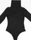 Thermal Underwear T Shirt Tops Women's Mock Turtle Neck Slim Fit  Bodysuit Keep Warm Compression Body Shaper
