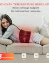 Electric Heating Belt With Adjustable Temperature Vibration Massage Waist Warmth and Hot Compress Belt