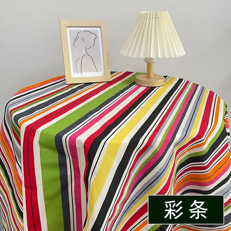 1M/2M/3M Factory spot supply printing canvas fabric, Handmade DIY sewing tent tablecloth, luggage and bags, home textile fabric