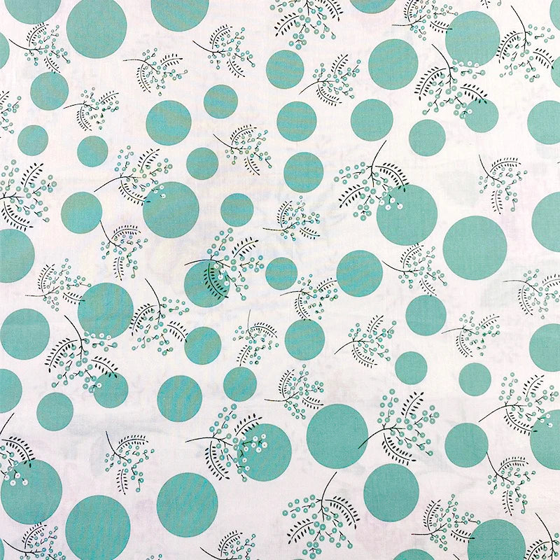 100% Cotton Fabric - DIY Sewing Material for Dresses & Home Decor (per Meter)