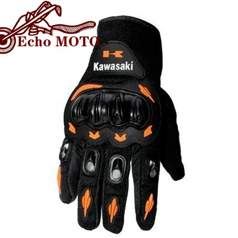 3-color Gloves KAWASAKI NINJA Motorcycle Glove Cycling Racing Gloves