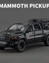 1:32 Dodge RAM 1000 TRX Mammoth Metal Diecast Alloy Car Model Car Central Control Decoration Ornaments Gift With Boyfriend Goods