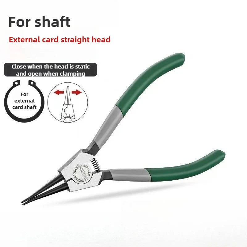 5/7/9/13 inch Snap Ring Pliers Set Lock Ring Circlip Pliers for Removing Installing Puller Locking Rings Shafts Hand Tool
