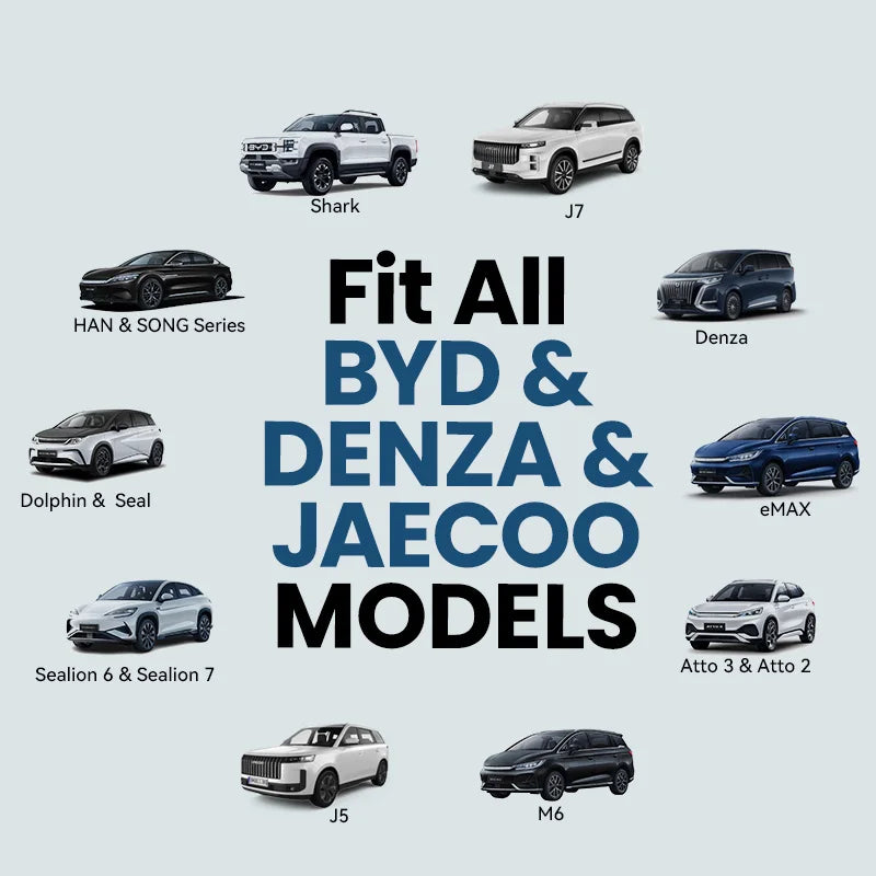 BYD & DENZA Official factory Car Microphone With Receiver, Karaoke Microphone for BYD all Models + Denza J5 J7, Original sale.