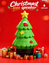 Christmas Eve Light Mini High Fidelity Bluetooth 5.3 Speaker TWS Connection Stereo Rechargeable LED Desk Lamp Christmas Gift