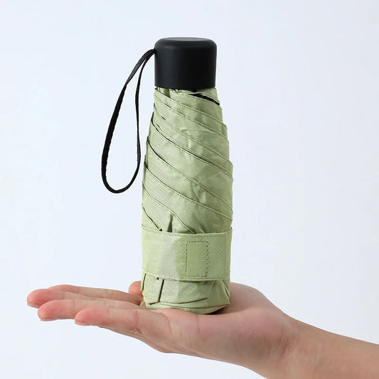 Ultralight Mini Folding Umbrella Compact Windproof Travel Sun Rain Protection