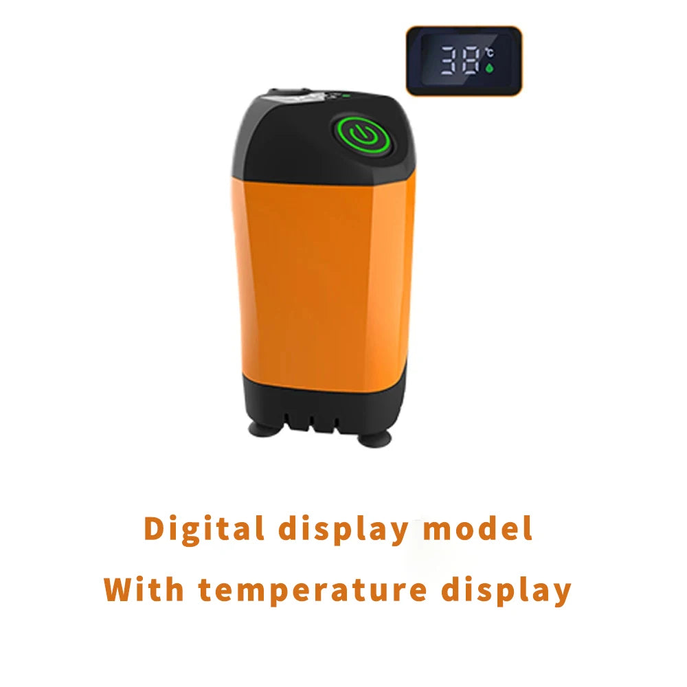 Portable Rechargeable Electric Camping Shower Pump with Temperature Display