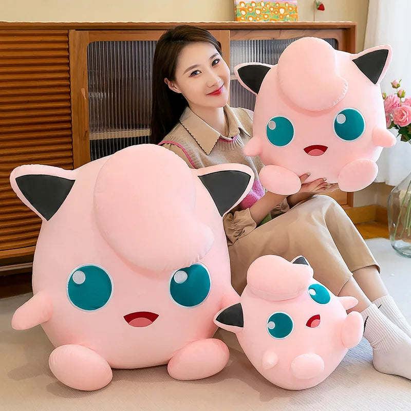 Pink Jigglypuff Plush Stuffed Animal Soft Pillow