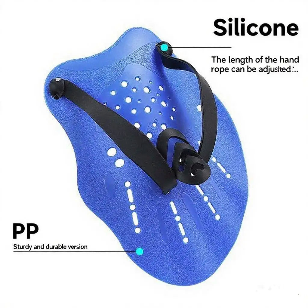 Water Sport Snorkeling Swimming Paddles Training Swimming Training Tool Hand Webbed Gloves Pad Fins Flippers