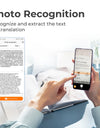 AI Voice Assistant Mini Translator 137 Languages Video Photo Record Translate Simultaneous Interpretation Translation
