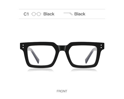 HONGMEI Men's Anti Blue Light Reading Glasses Brand Design Myopia Prescription Glasses Men Simple Optical Eyewear Glasses Frame