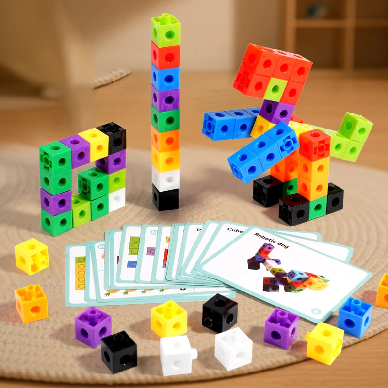 Rainbow Building Blocks for Maths and Creative Learning