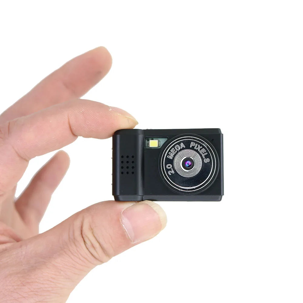 Retro Mini Camera With Screen CMOS Indoor Home Outdoor HD 1080p Sports Portable Very Small Mini Camera Video Recorder
