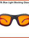 100% Anti Blue Light Blocking Goggles Glasses Anti fatigue Glasses  Gaming Eyeglasses Computer Reading