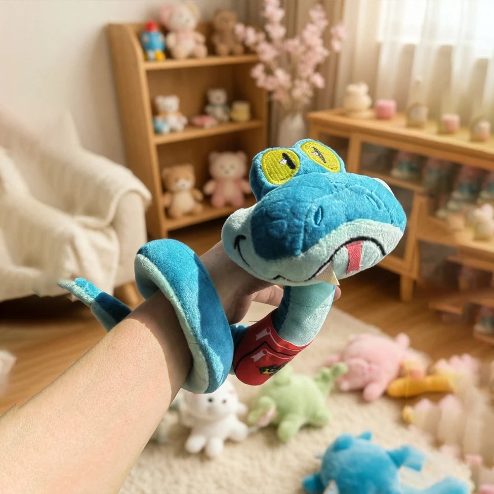 new hot Gary Snake Plush Toys Can Be Bent Anime Fidget Toy Rotatable Articulated Ornament Toys Gift Sofa Hug Pillow Periphery