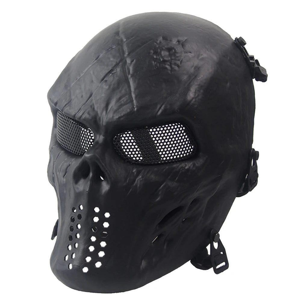 Tactical Full Face Protective Mask Halloween Masquerade War Game Shooting Equipment Hunting Airsoft Paintball Masks