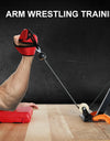 Arm Wrestling Training Strap with Comfortable Polar Fleece Lining Hand Arm Finger Forearm Exerciser Strengthener Equipment