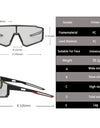 Cycling Sunglasses UV400 Glasses Outdoor Sport Goggles Fishing Running Hiking Riding Racing