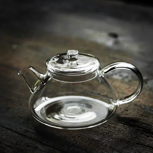 200ml Mini Heat Resistant Glass Teapot with Filter