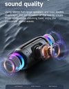 Portable Bluetooth Speaker Double Diaphragm Wireless Subwoofer Waterproof Outdoor Sound Box Stereo Music Surround