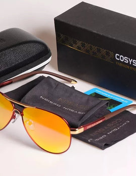 Pilot Polarized Sunglasses Men Polarized Safety Driving Sun Glasses