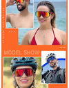 Polarized Cycling Glasses Outdoor Fishing Glasses Men MTB Cycling Sunglasses Women Road Bike Glasses UV400 Bicycle Glasses