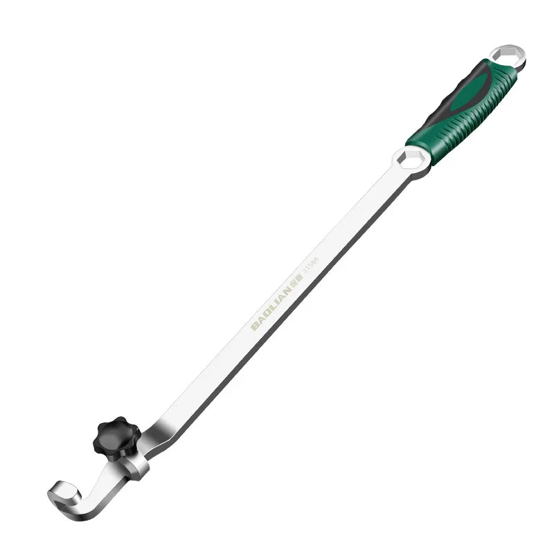 Wrench Extender 40/50cm Long Open End Wrench Bar Ratchet Extension Tool Labor-Saving Torque Amplifier For Hard To Reach