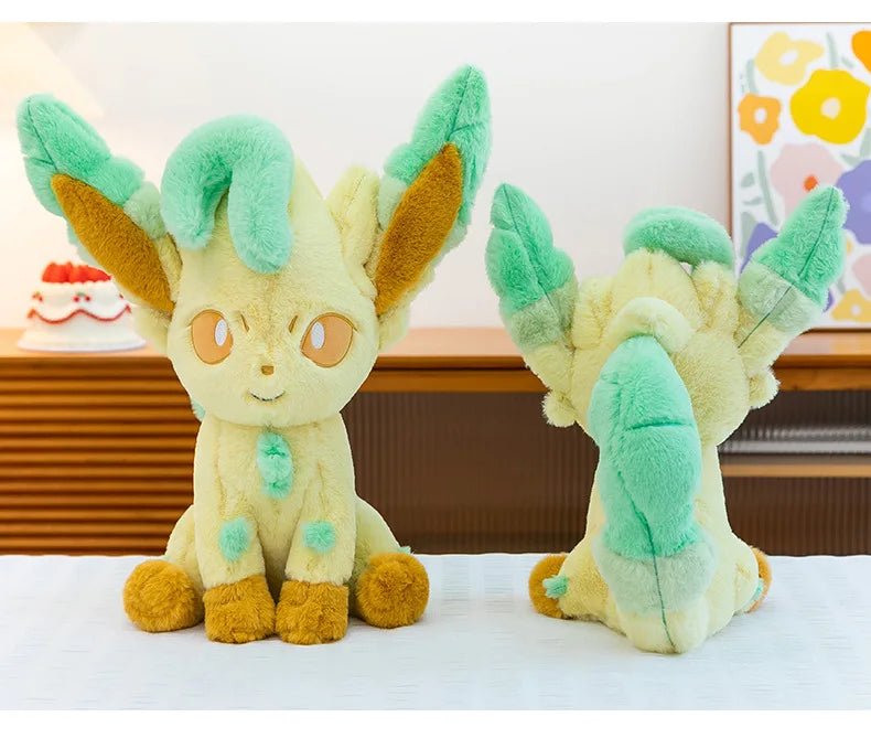 Kawaii Pokemon Stuffed Doll Set of Eevee Evolution Family Flareon Jolteon Vaporeon Espeon Umbreon Glaceon Sylveon for Anime Kids