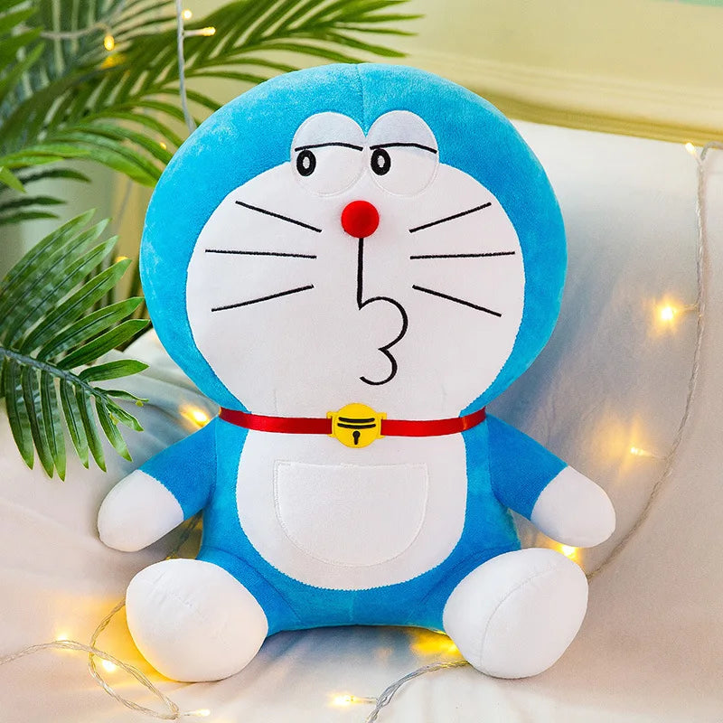 70cm Large Size cute Doraemon Plush Toy Stand By Me Cute Stuffed Plushie Doll Cartoon Cat Animal Sofa Bed Pillow Toy Gifts