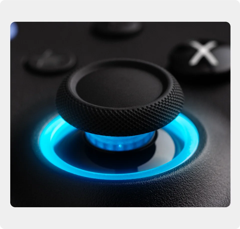 Wireless Gaming Controller with TMR Joysticks Motion Control and Charging Dock for Nintendo Switch and PC