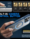 For iPhone 16 Pro Max Case with Camera Control Capture Button UB Mag Slim Shockproof Magnetic MagSafe Phone Case Cover